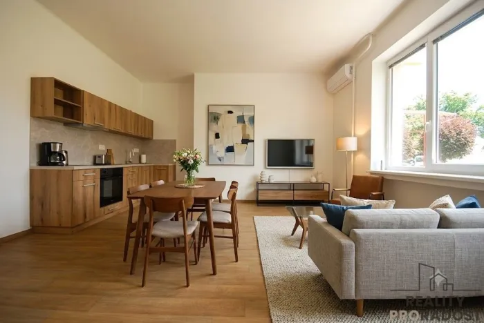 Pronájem bytu 1+kk, Velké Pavlovice, Náměstí 9. května, 44 m2