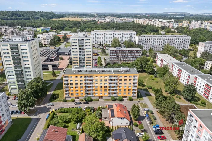 Pronájem bytu 1+1, Hradec Králové - Nový Hradec Králové, Fričova, 38 m2