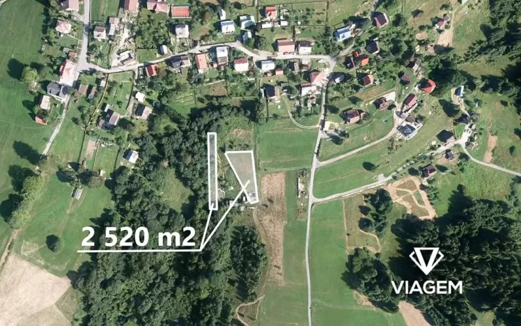 Prodej zahrady, Hrčava, 2520 m2