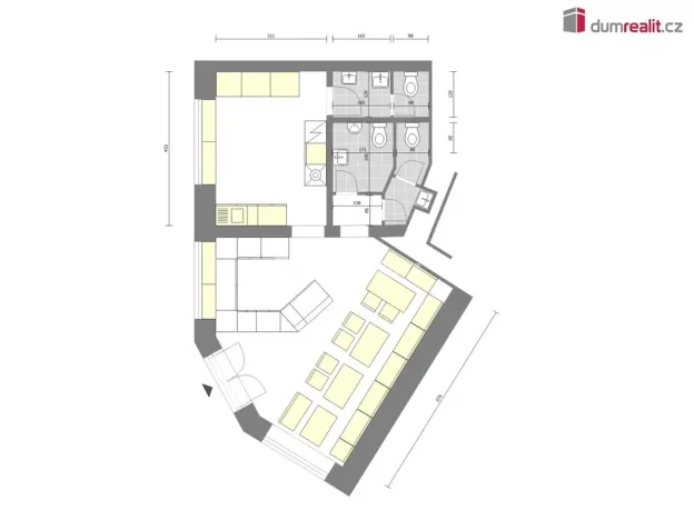 Prodej restaurace, Praha - Nové Město, Ostrovní, 74 m2