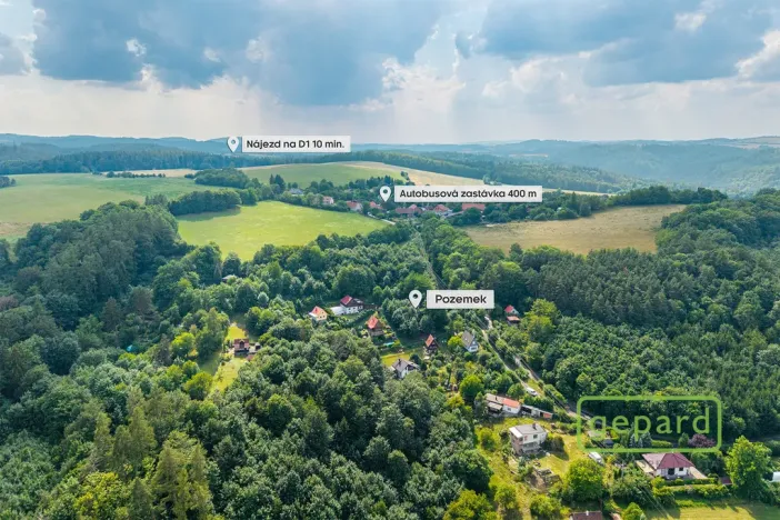Prodej zahrady, Chocerady - Samechov, 753 m2