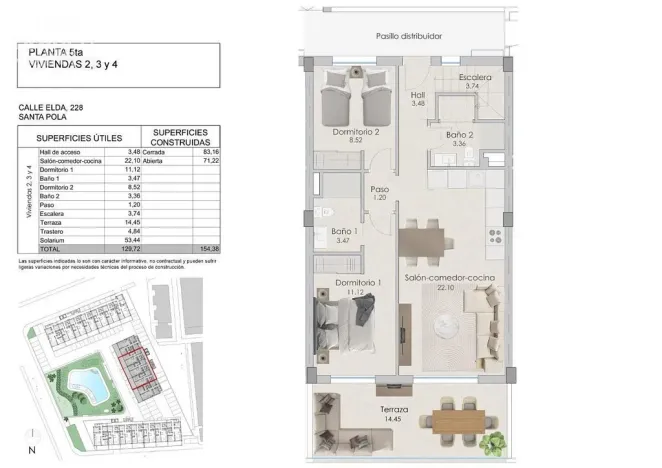 Prodej bytu 3+kk, Santa Pola, Alicante, Španělsko, 146 m2