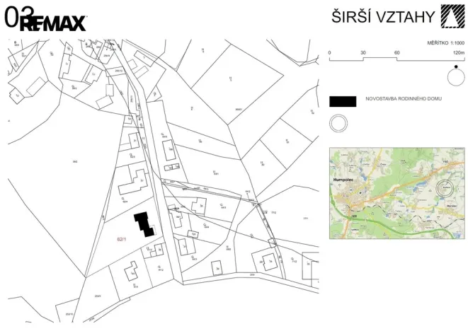 Prodej pozemku pro bydlení, Boňkov, 2226 m2