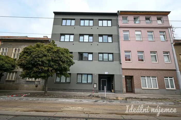 Pronájem bytu 1+kk, Brno, Svitavská, 33 m2
