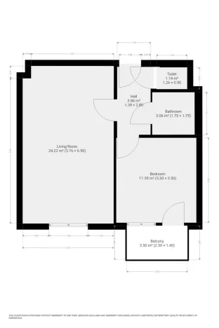Pronájem bytu 1+1, České Budějovice - České Budějovice 2, Na Zlaté stoce, 45 m2