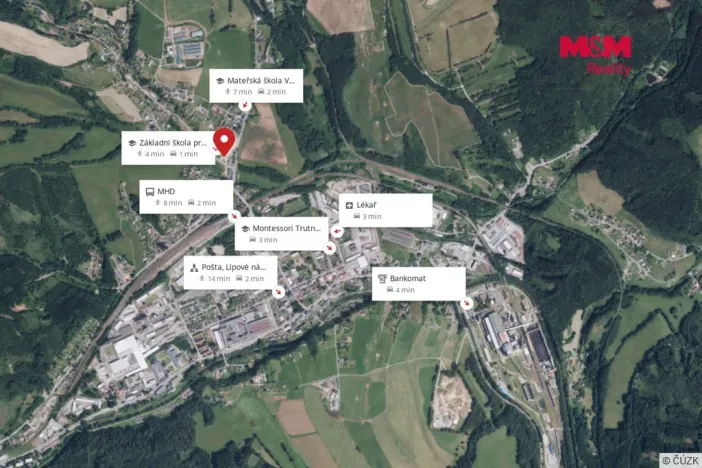 Pronájem rodinného domu, Trutnov - Voletiny, Mentzlova, 63 m2