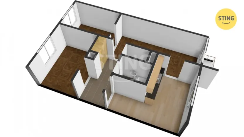 Prodej bytu 3+1, Postřelmov, 72 m2