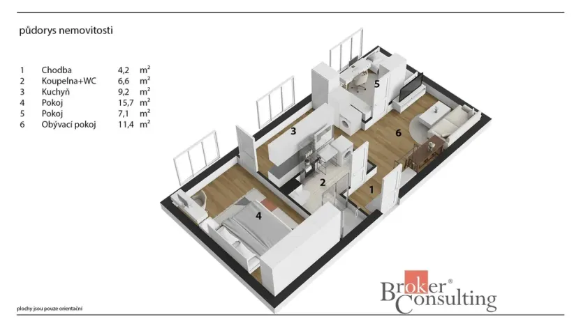Prodej bytu 3+kk, Dobruška, Mírová, 62 m2