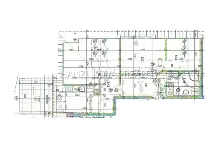 Pronájem bytu 2+kk, České Budějovice - České Budějovice 3, Pekárenská, 68 m2