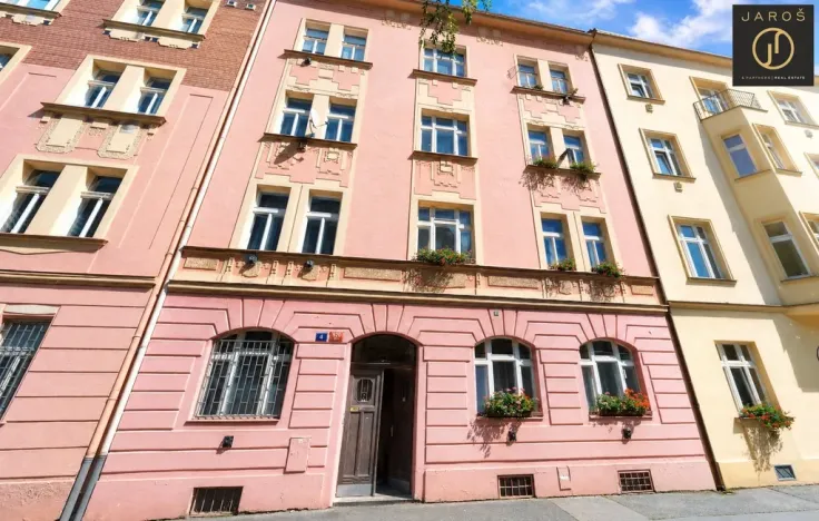 Prodej bytu 1+kk, Praha - Karlín, Hybešova, 24 m2