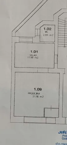 Pronájem obchodního prostoru, Cheb, Májová, 35 m2