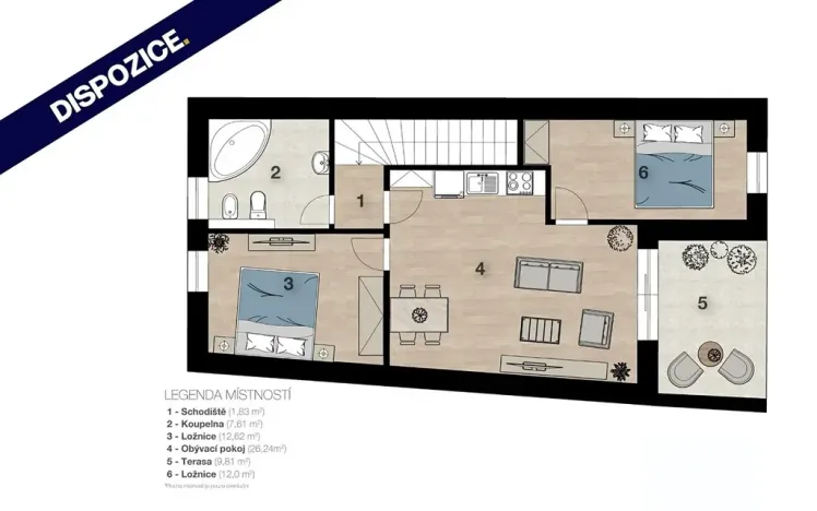 Prodej bytu 3+kk, Valtice, Sobotní, 79 m2
