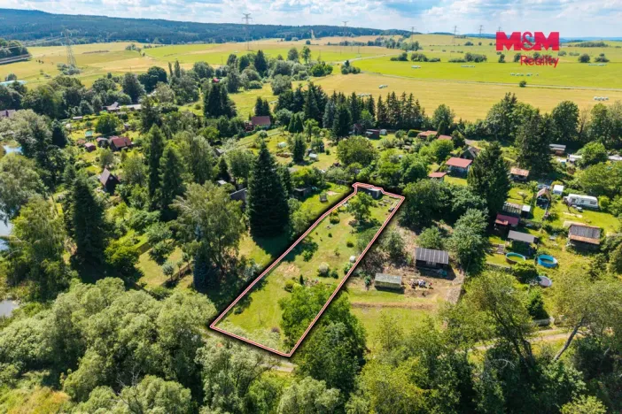 Prodej zahrady, Bochov, 878 m2