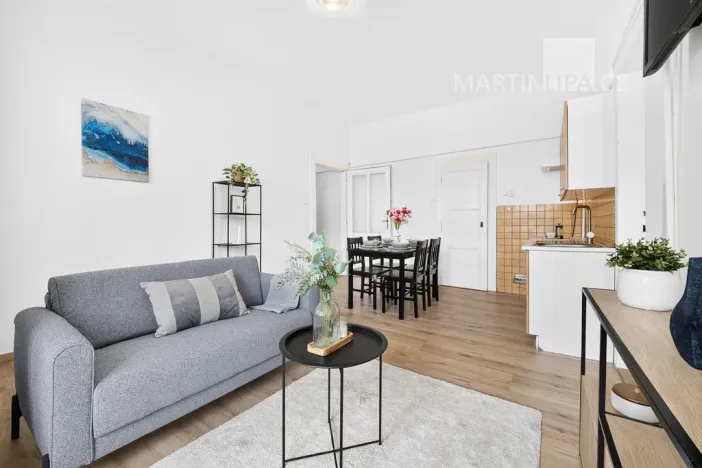 Prodej bytu 2+kk, Praha - Nusle, V Občanském domově, 53 m2
