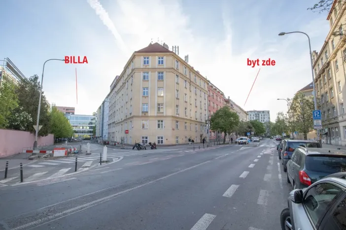 Prodej bytu 2+kk, Praha - Holešovice, U Uranie, 40 m2