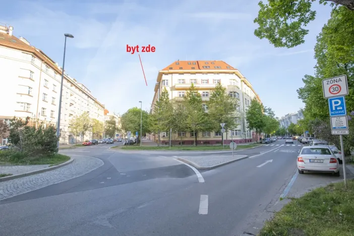 Prodej bytu 2+kk, Praha - Holešovice, U Uranie, 40 m2