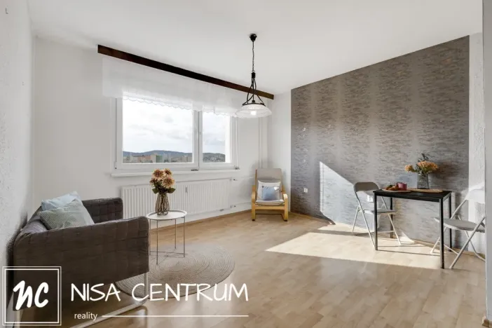 Pronájem bytu 2+kk, Jablonec nad Nisou - Mšeno nad Nisou, F. L. Čelakovského, 42 m2