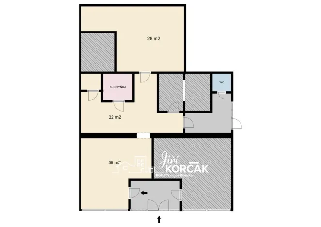 Pronájem obchodního prostoru, Blansko, Rožmitálova, 72 m2