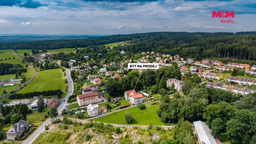 Prodej bytu 3+kk, Nové Město pod Smrkem, Textilanská, 62 m2