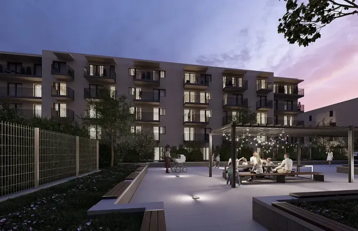 Prodej bytu 1+kk, Modřice, Husova, 30 m2