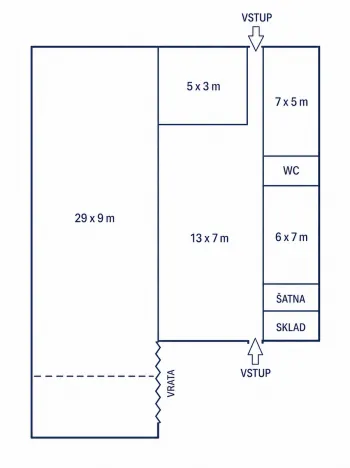 Pronájem obchodního prostoru, Litovel, Vítězná, 248 m2