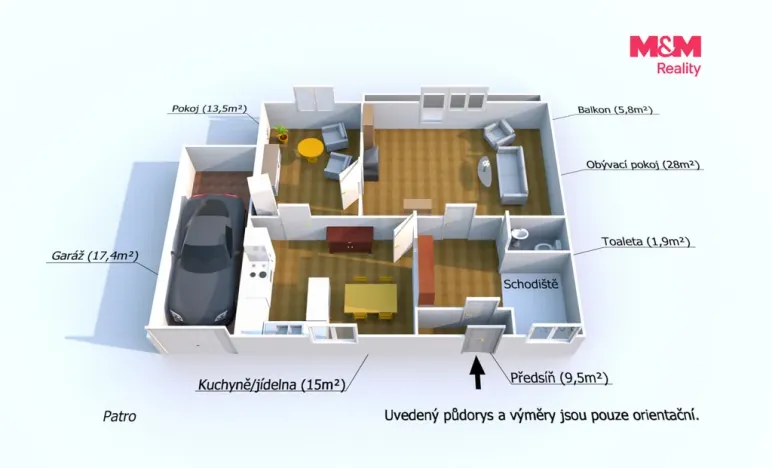 Prodej rodinného domu, Tachov, Na Výsluní, 156 m2