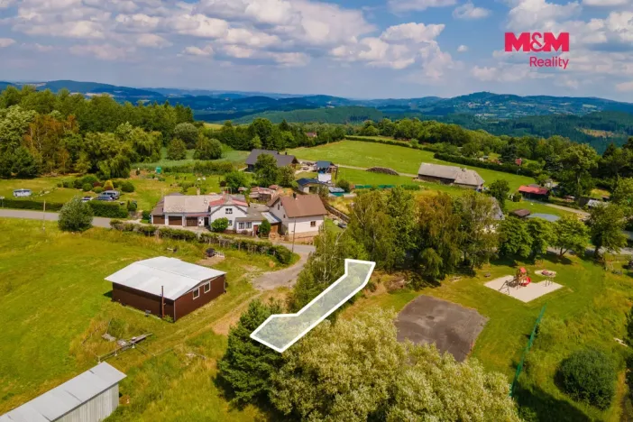 Prodej pozemku, Vimperk - Hrabice, 224 m2