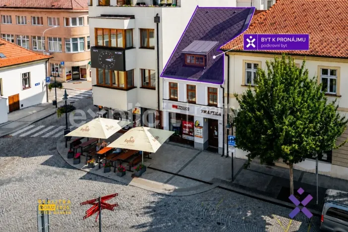 Pronájem bytu 2+kk, Uherský Brod, Masarykovo nám., 47 m2