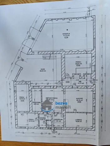 Prodej rodinného domu, Dolní Újezd - Jiříkov, 390 m2