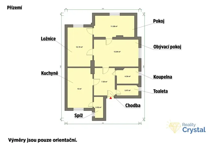 Prodej bytu 3+1, Nejdek, Husova, 70 m2