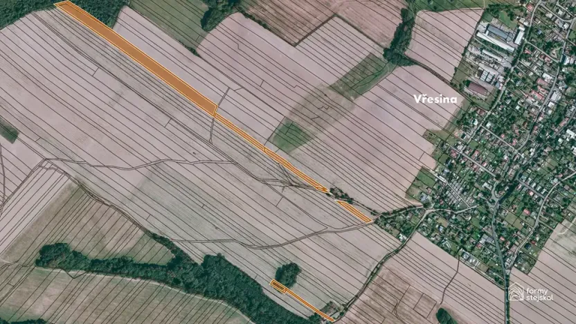Prodej pole, Vřesina, 171106 m2