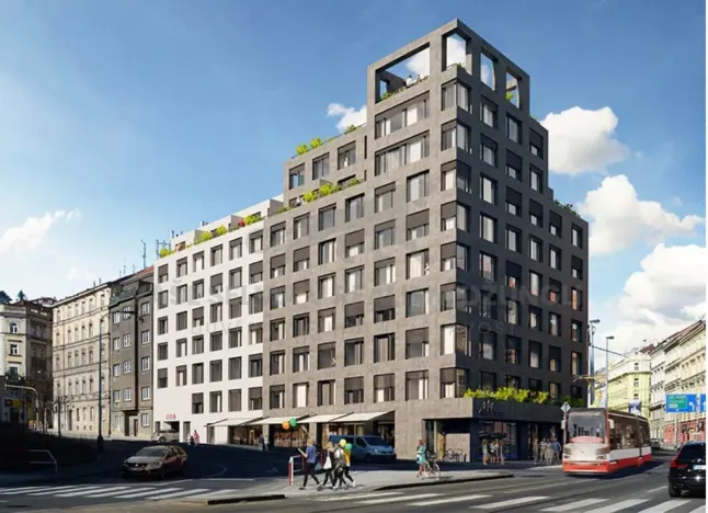 Pronájem bytu 1+kk, Praha - Smíchov, Plzeňská, 20 m2