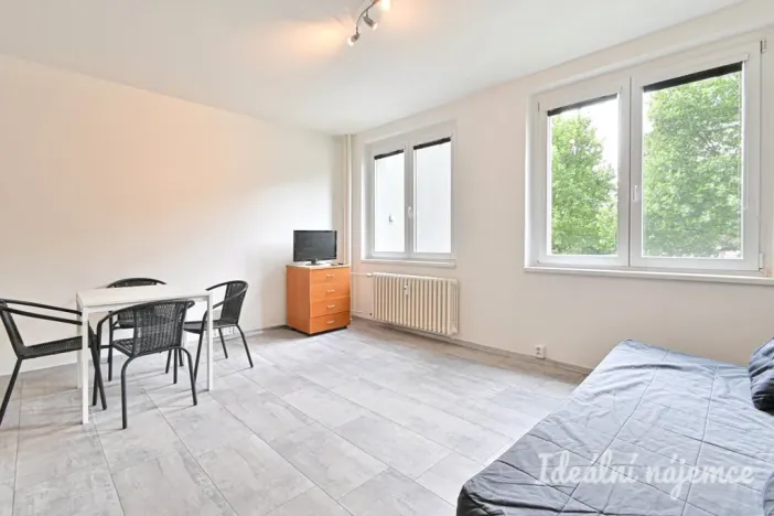 Pronájem bytu 1+kk, Brno, Spodní, 32 m2
