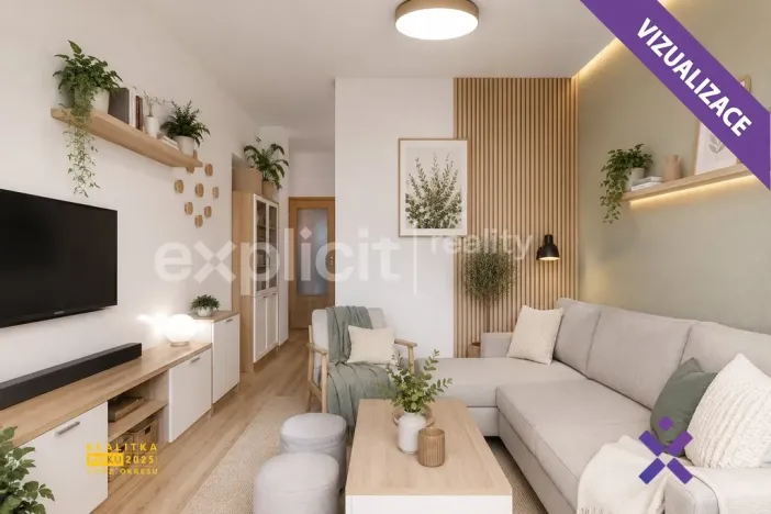 Prodej bytu 2+1, Uherský Brod, U Plynárny, 51 m2