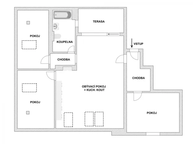 Prodej bytu 4+kk, Ostrava - Přívoz, Žofie Podlipské, 133 m2