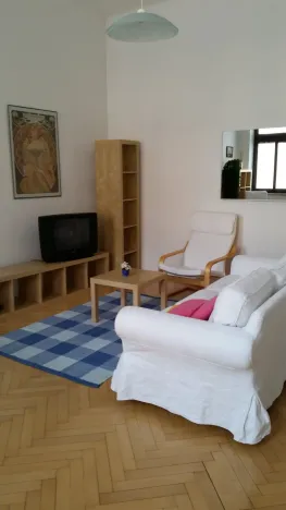 Pronájem bytu 2+kk, Praha - Nové Město, Štěpánská, 65 m2