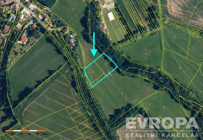 Prodej pozemku pro bydlení, Bílá Lhota, 3582 m2