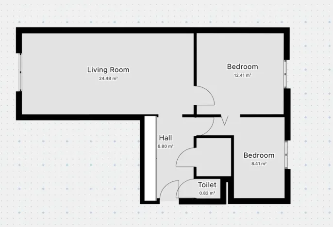 Pronájem bytu 3+kk, Praha - Krč, Olbrachtova, 56 m2
