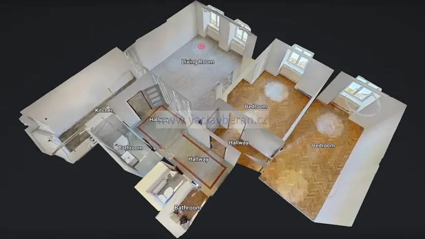 Pronájem bytu 3+1, Česká Třebová, Staré náměstí, 93 m2