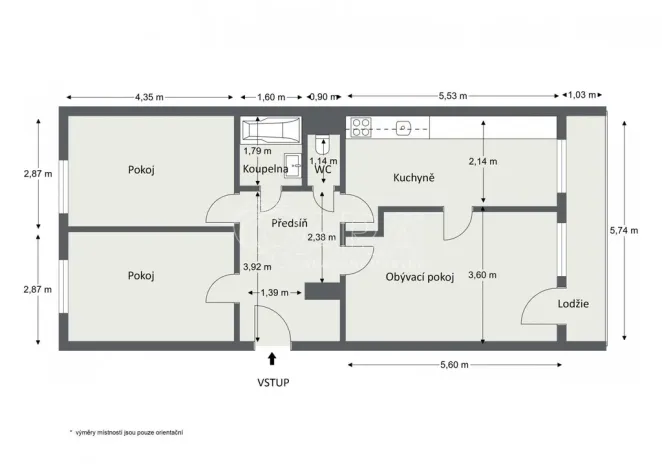 Prodej bytu 3+1, Rakovník - Rakovník II, Fojtíkova, 70 m2