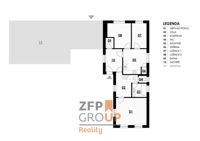Prodej rodinného domu, Arneštovice, 128 m2
