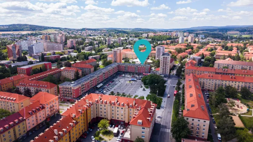Prodej bytu 1+1, Příbram, náměstí 17. listopadu, 39 m2