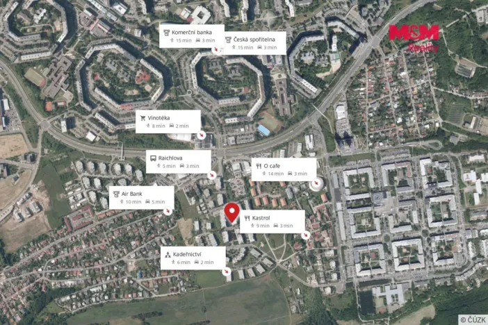 Pronájem bytu 2+kk, Praha - Stodůlky, Raichlova, 55 m2