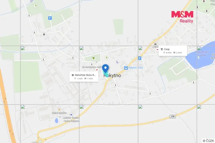 Pronájem zahrady, Rokytno, 500 m2