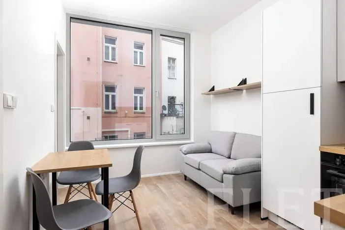 Pronájem bytu 2+kk, Praha - Smíchov, Plzeňská, 26 m2