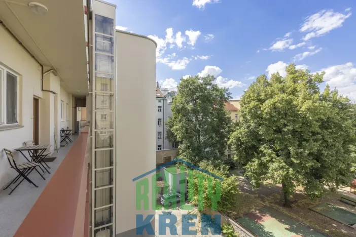 Prodej bytu 2+kk, Praha - Žižkov, Křišťanova, 49 m2