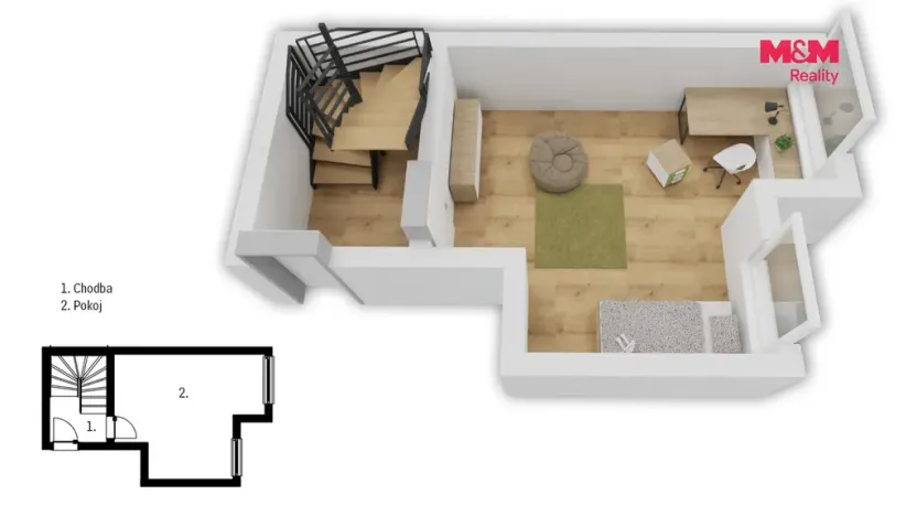 Prodej bytu 5+kk, Ořech, Karlštejnská, 112 m2