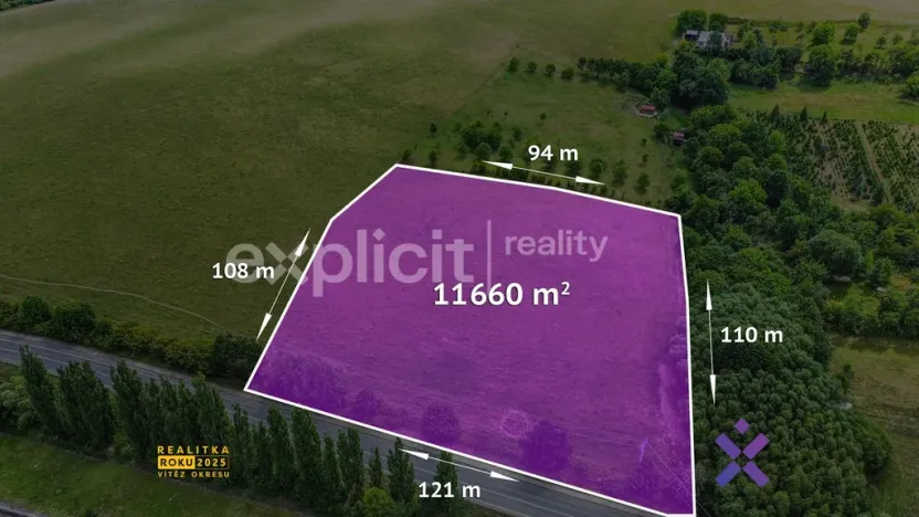 Prodej komerčního pozemku, Slušovice, 11660 m2