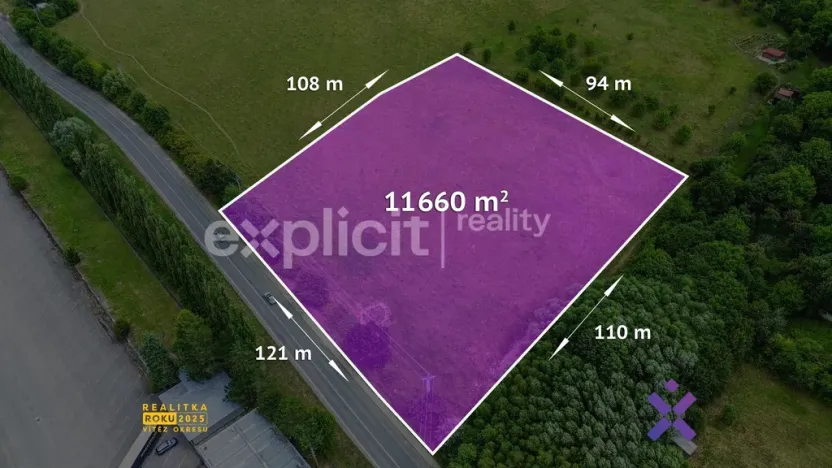 Prodej komerčního pozemku, Slušovice, 11660 m2