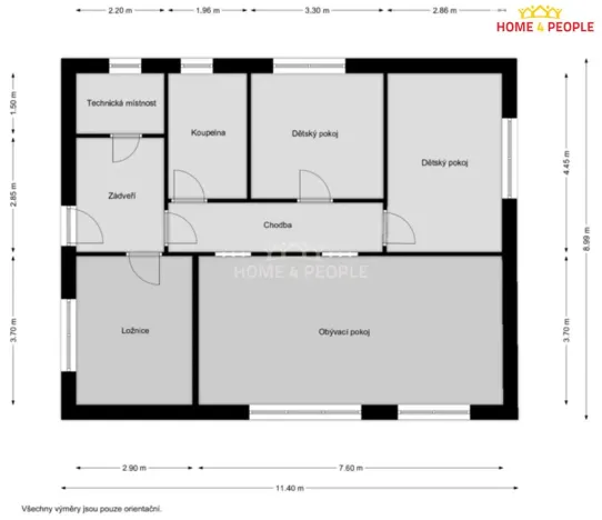 Prodej rodinného domu, Zemětice, 85 m2